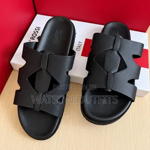 2 Nice Colours De'Rossi Materials Men's Leather Sandals