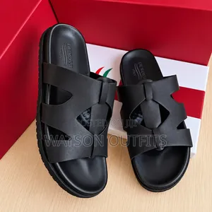 2 Nice Colours De'Rossi Materials Men's Leather Sandals