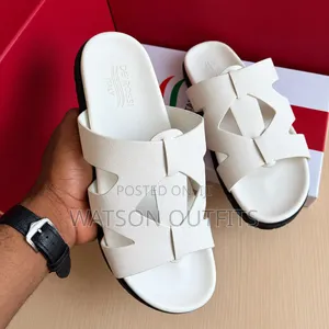 2 Nice Colours De'Rossi Materials Men's Leather Sandals