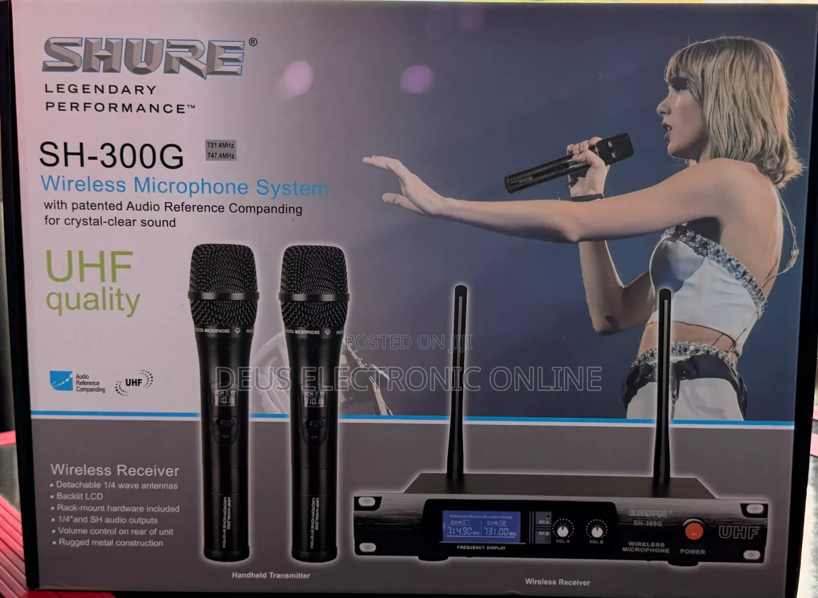 Mic Wireless Mic 
Shure 150,000