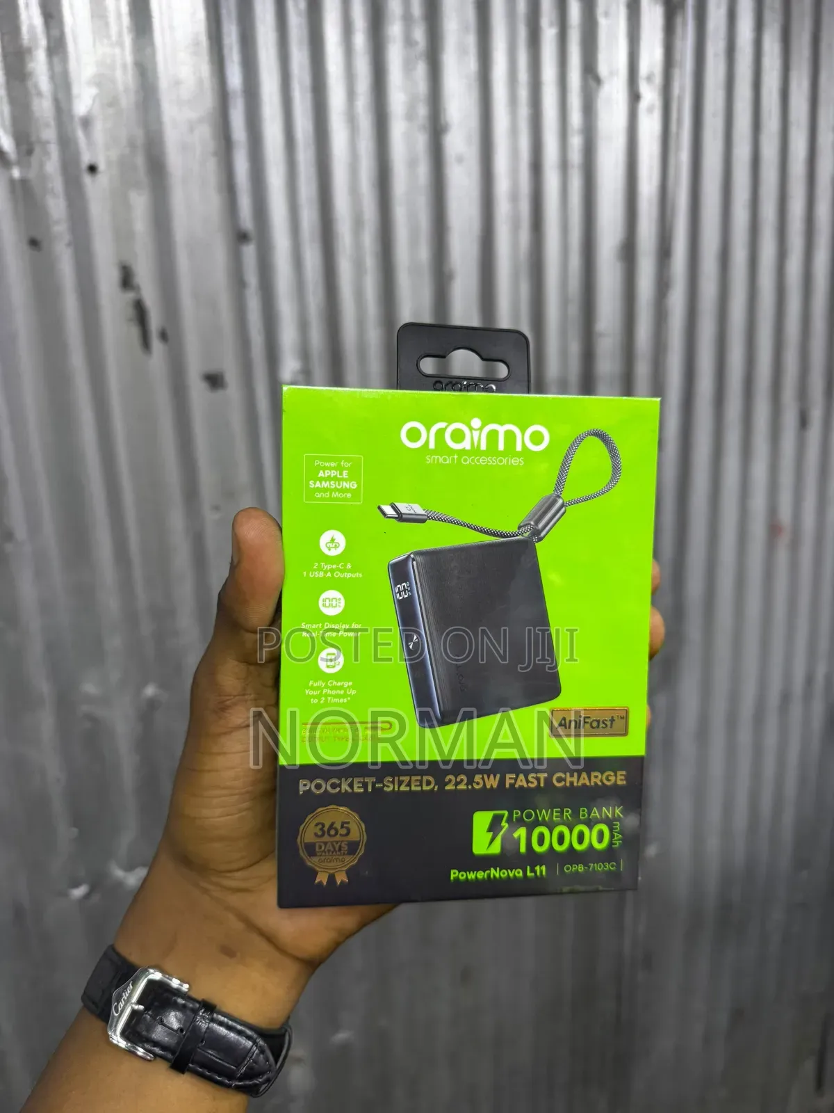 Pocket-Sized,22.5w Fast Charge
