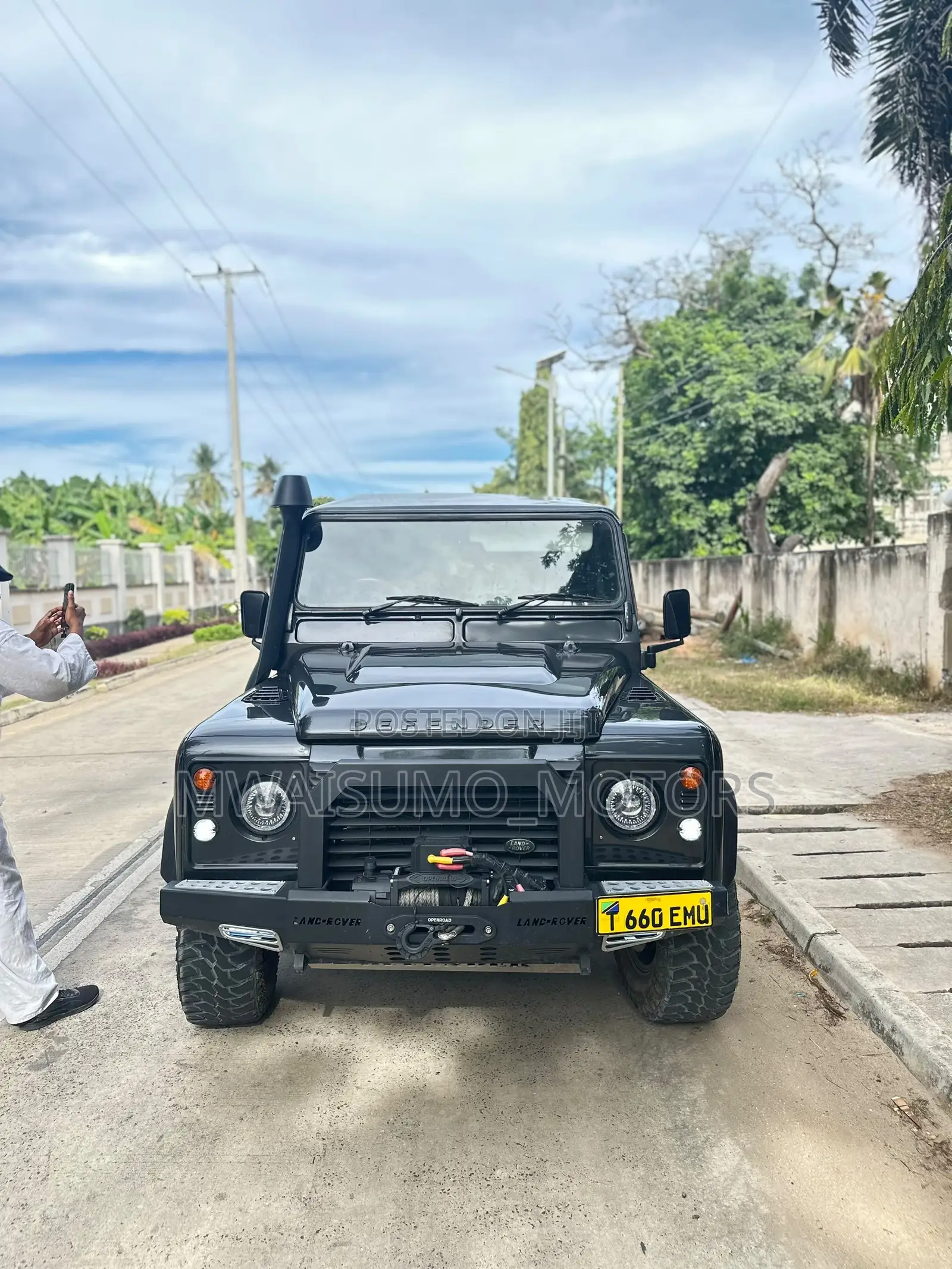 Land Rover Defender 2015 Matt Black