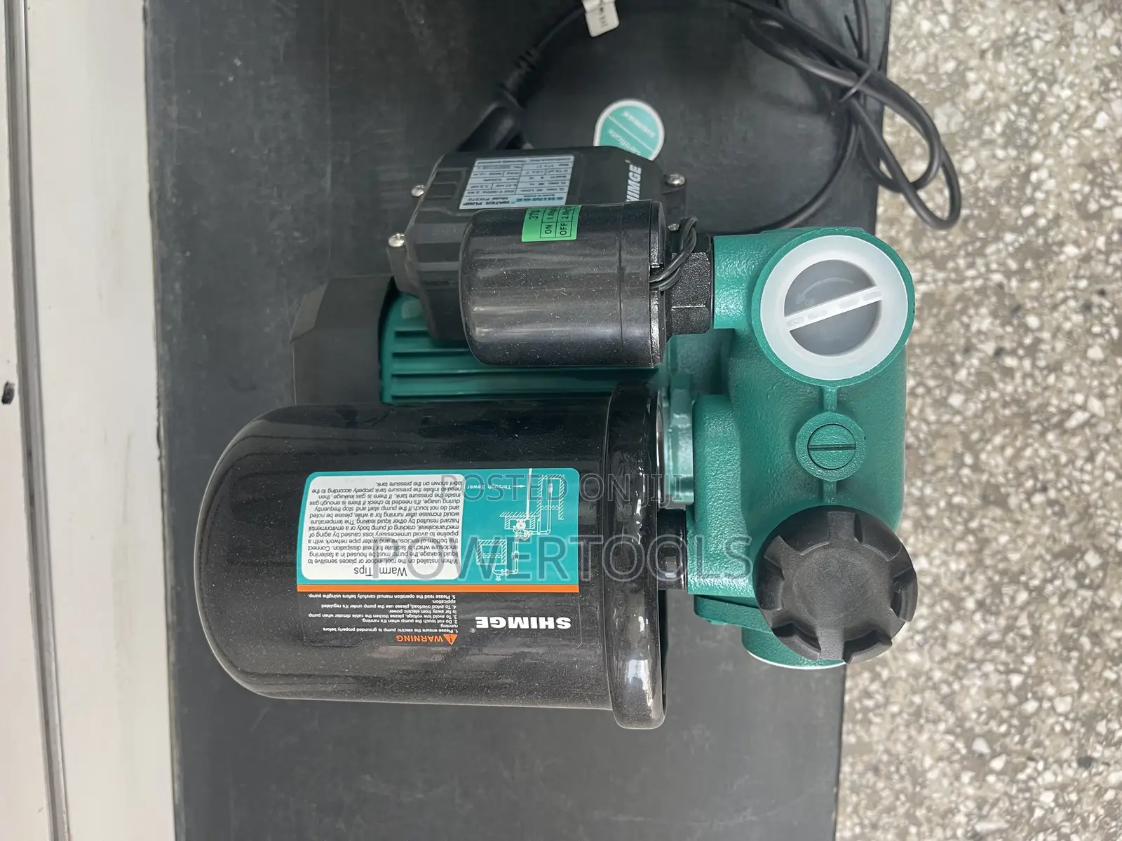Surface Water Pump With Controller 1hp