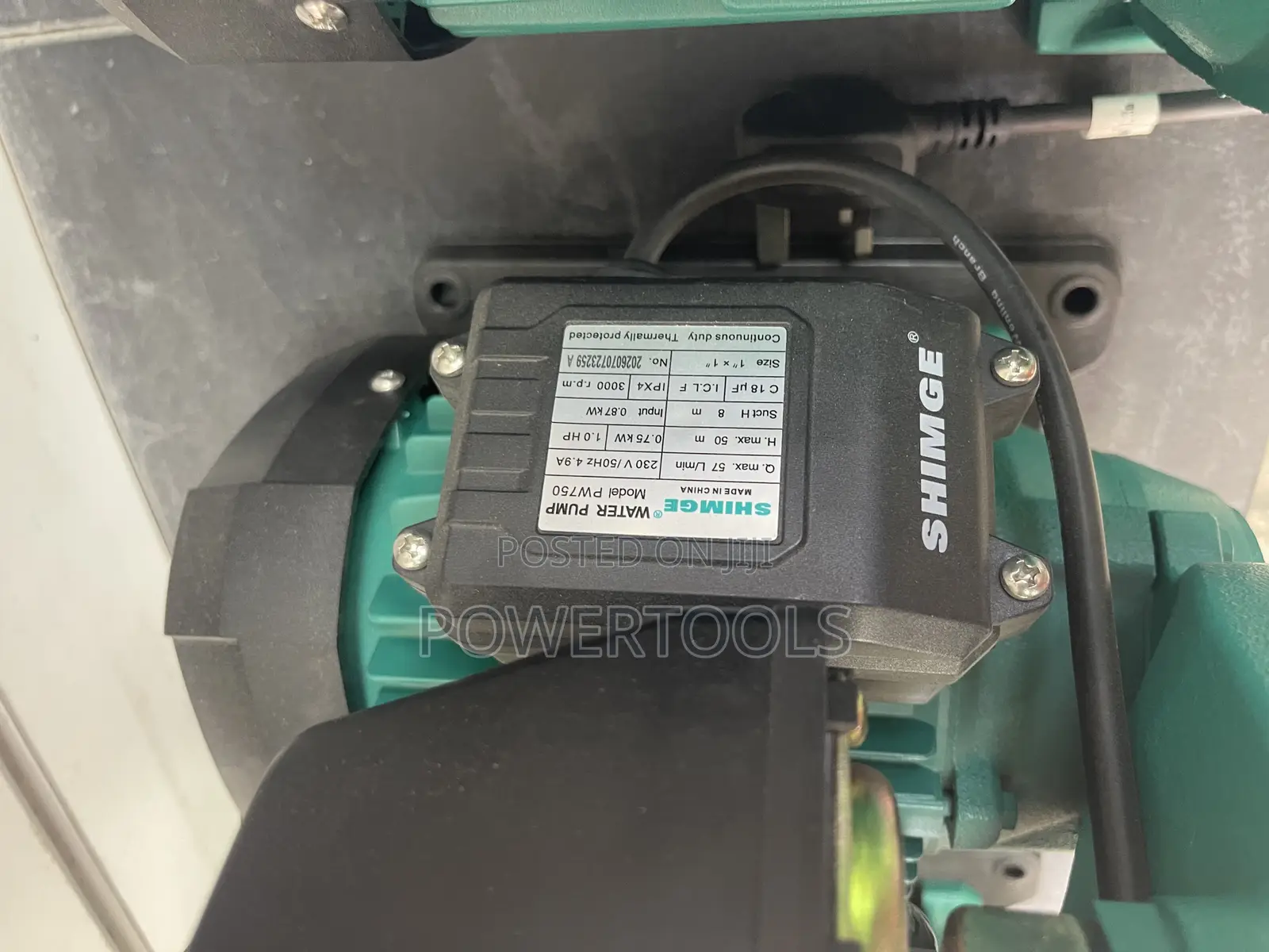 Surface Water Pump With Controller 1hp
