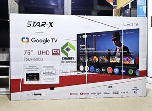 Star X Smart Uhd 4k TV 75 Inch 75uh68og
Youtube, Netflix, Prime Video