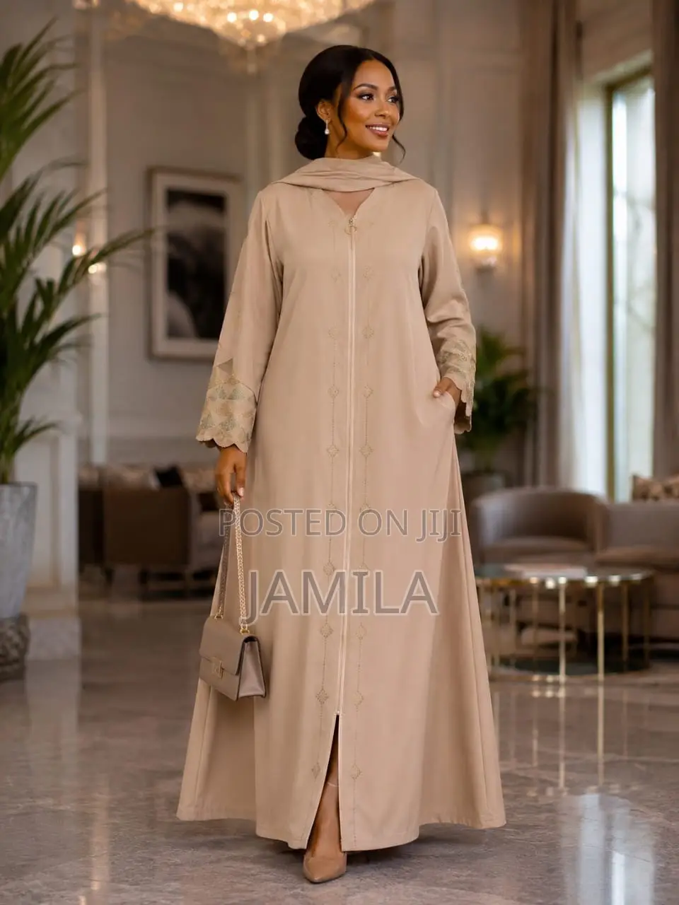 > Abaya Za Kike Oman Cotton Nzuri Sana Tabata