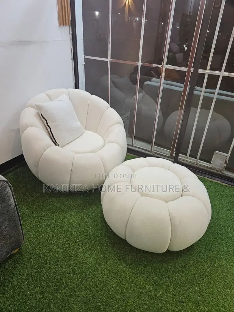 Luxury Babble Sofe Zenye Rangi Nyeupe 1:1