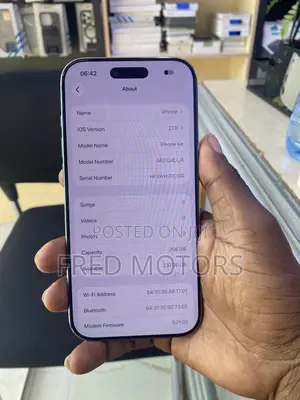 Apple iPhone Air 256 GB Blue