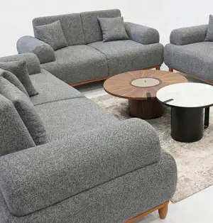 Sofa Za Rangi Ya Gray Yenye Seat Ya 3:2;1