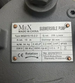 Savage Pump 3hp Single Phase