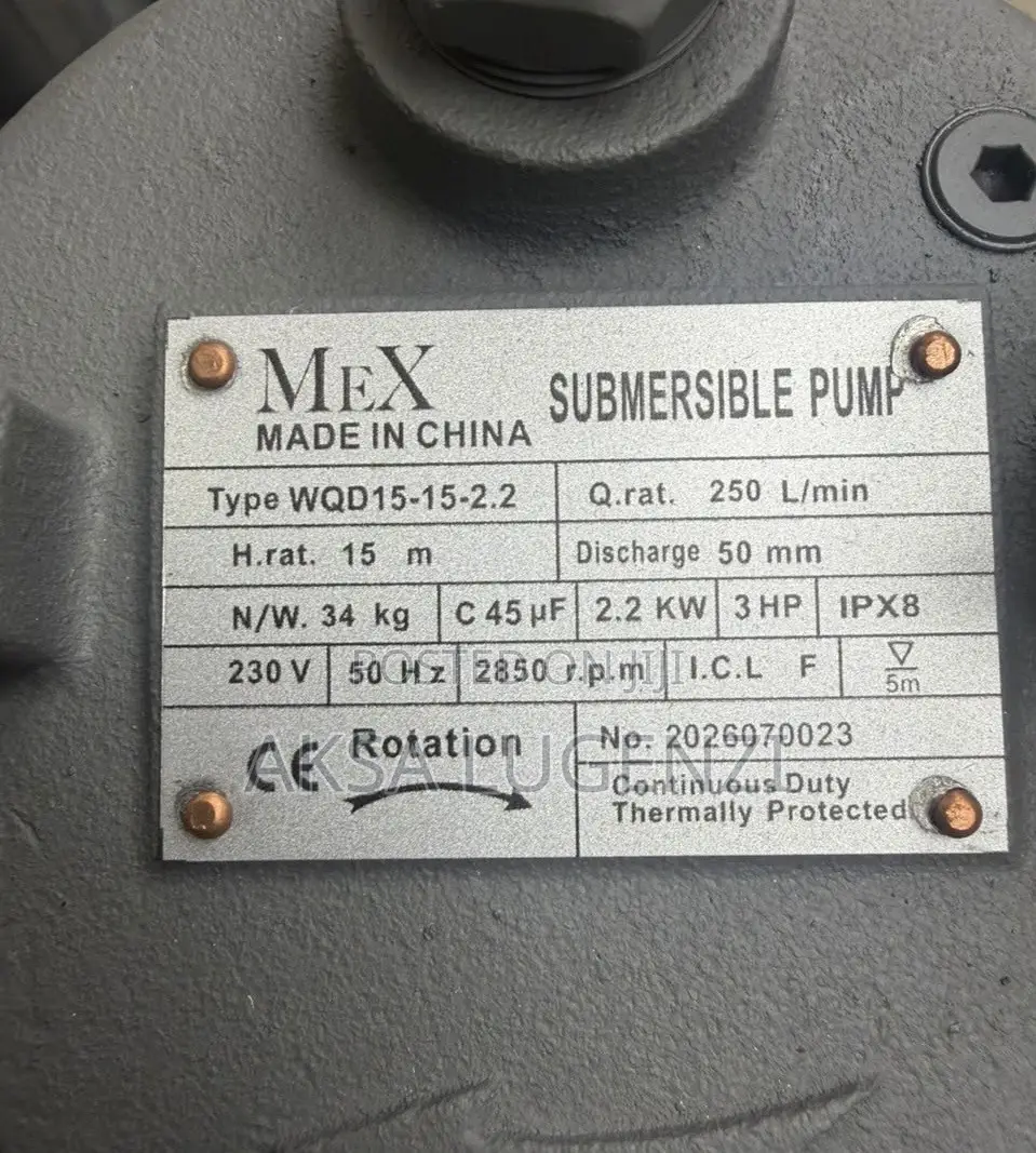 Savage Pump 3hp Single Phase