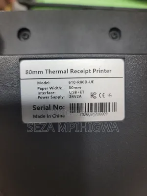 Thermal Receipt Printer Mpya (Printer Ya Risiti Ya POS) ​