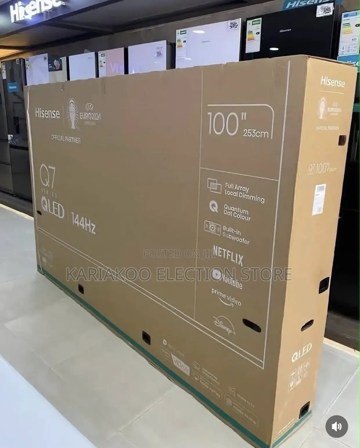Hisense QLED Ya Inchi 55 (Q6 Series