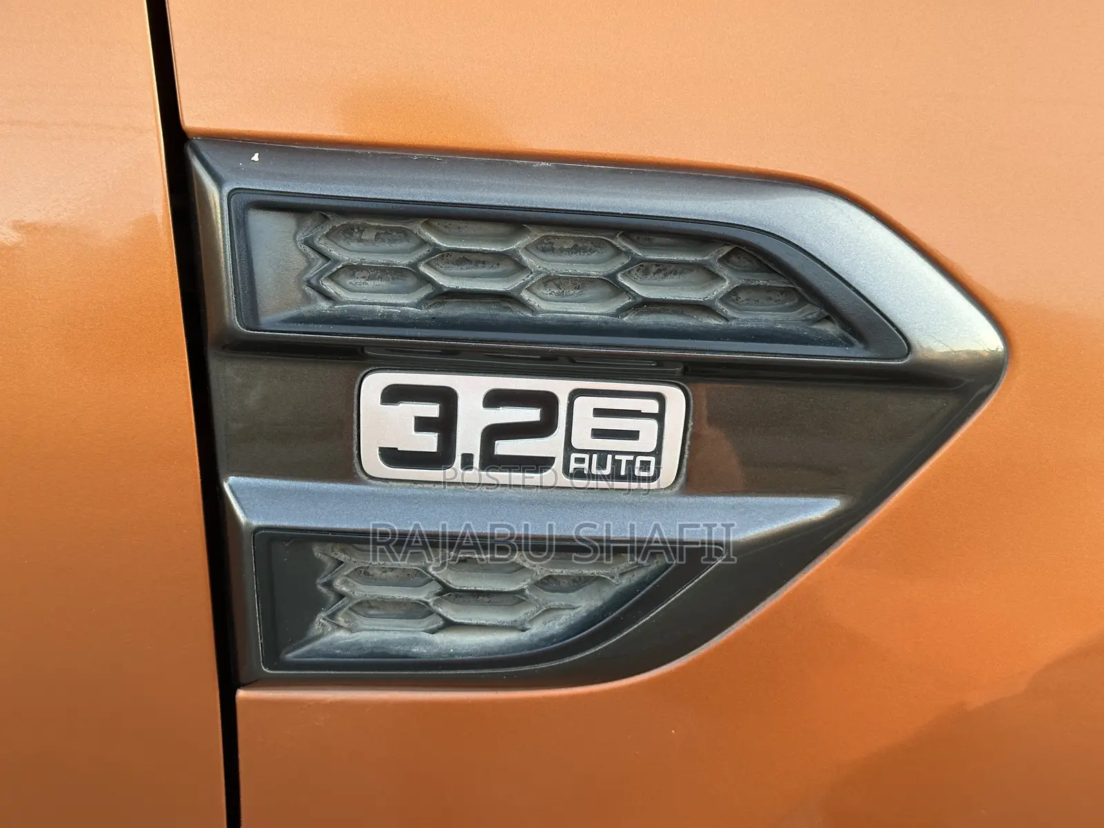 Ford Ranger Wildtrak 2019 Orange