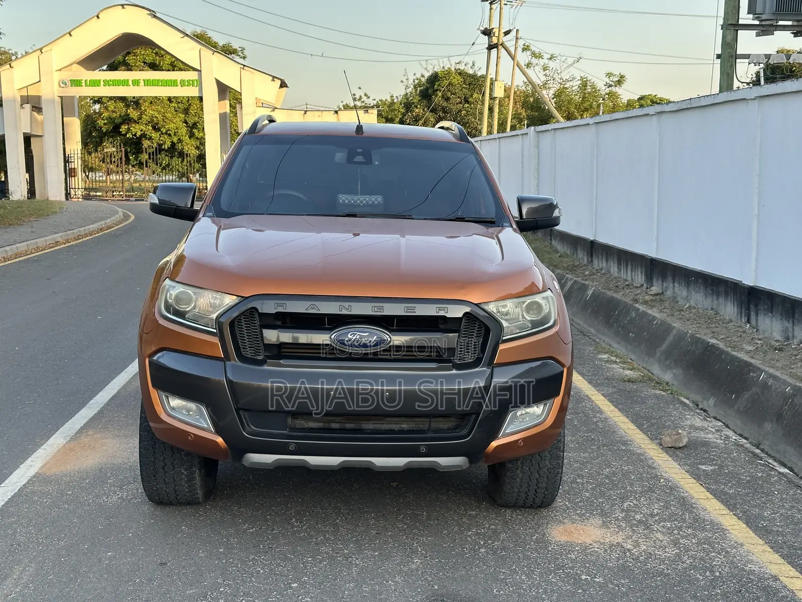 Ford Ranger Wildtrak 2019 Orange
