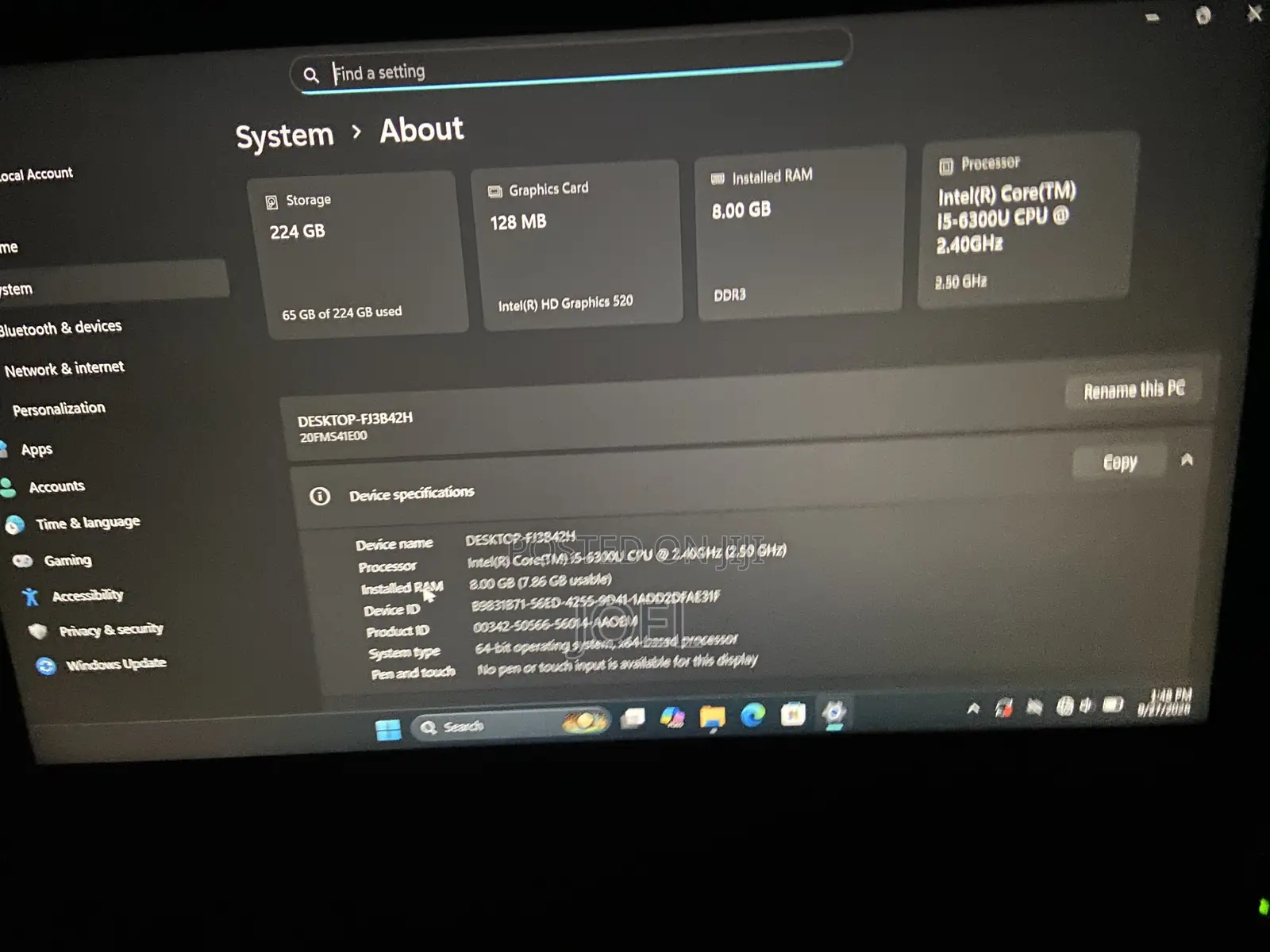 Laptop Lenovo ThinkPad Edge E430 8GB Intel Core i5 SSD 256GB