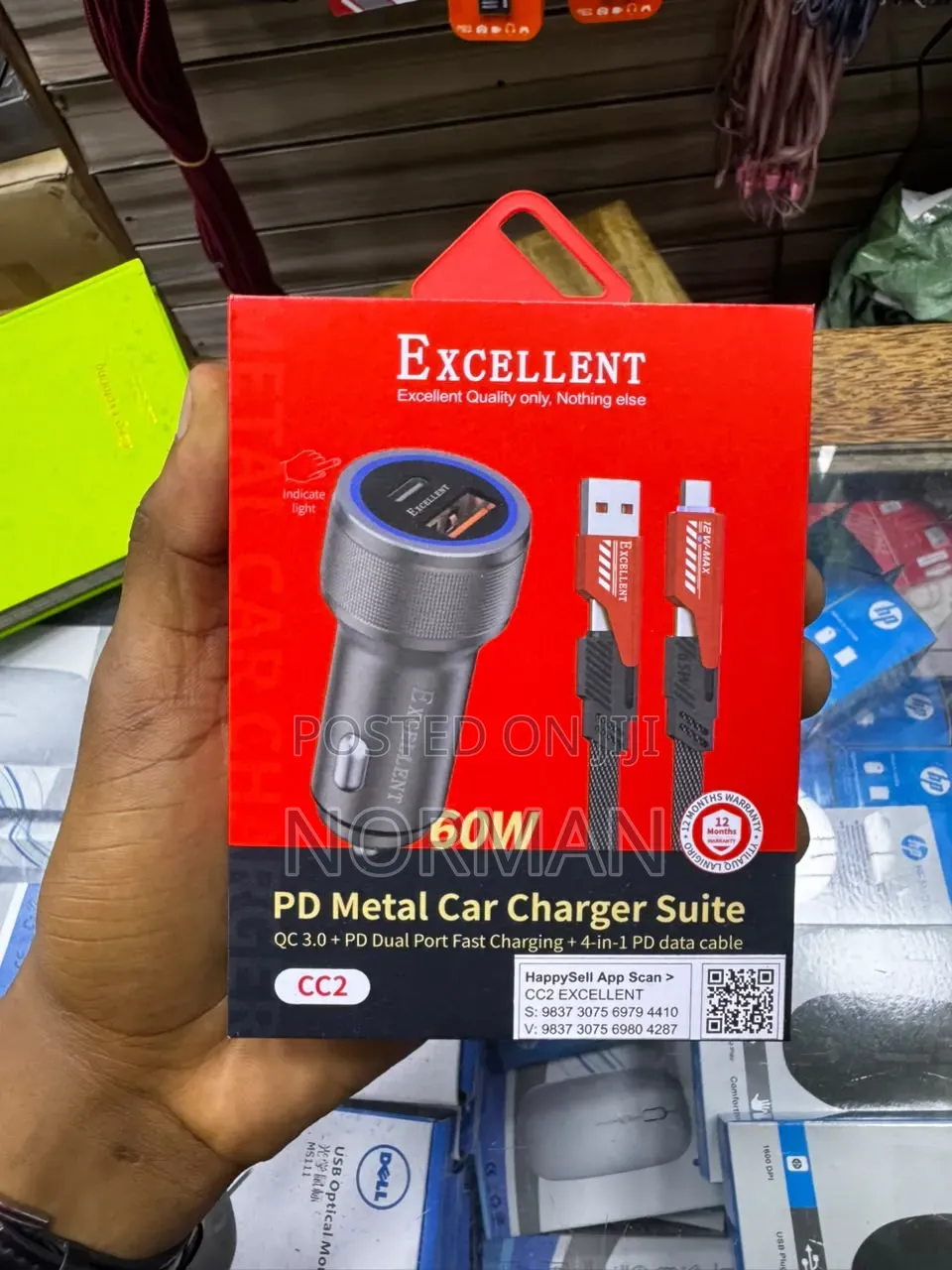 PD Metal Car Charger Suite