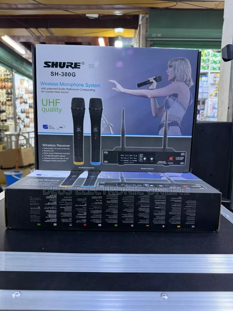 *UHF QUALITY Wireless Proffessional* 
Crystal- Clear Sound 
