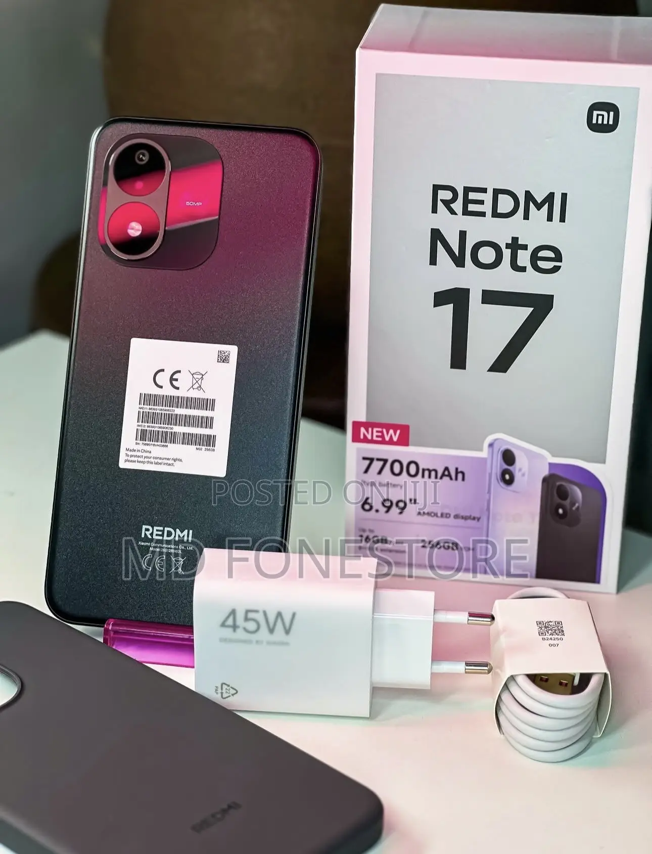 New Xiaomi Redmi Note 17 256 GB Black