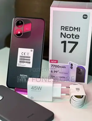 New Xiaomi Redmi Note 17 256 GB Black