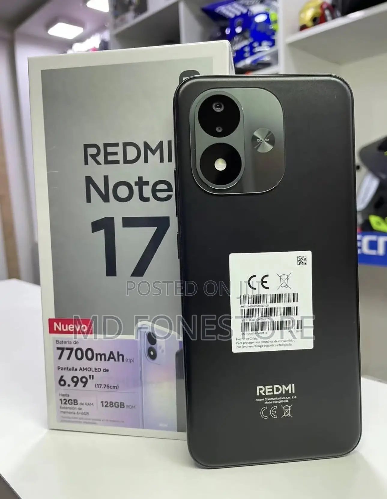 New Xiaomi Redmi Note 17 256 GB Black