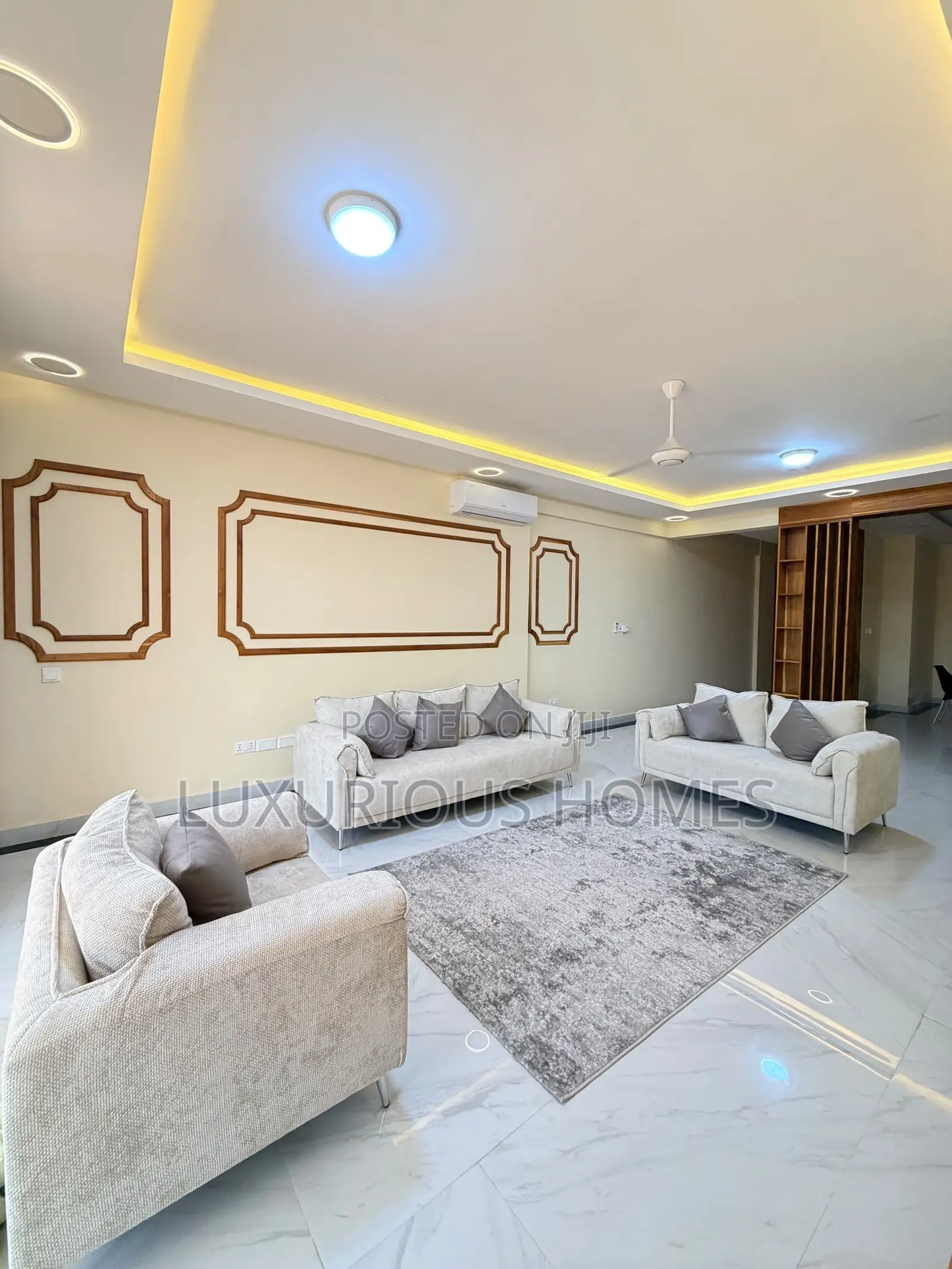 Furnished 3bdrm Apartment in Upanga West for rent