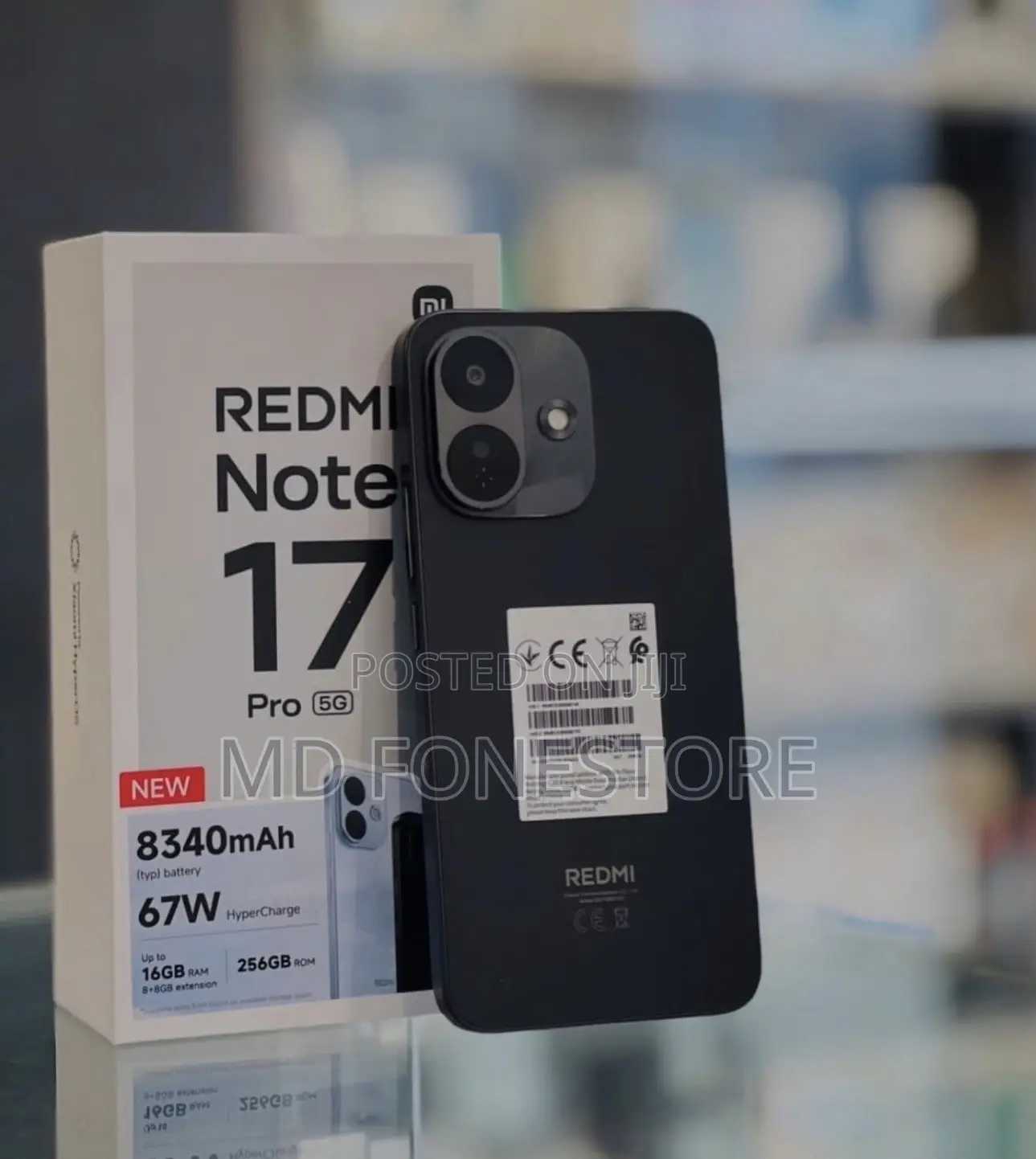 New Xiaomi Redmi Note 17 Pro 256 GB Black