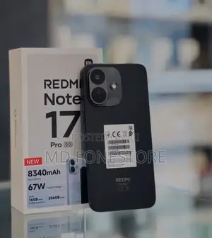 New Xiaomi Redmi Note 17 Pro 256 GB Black