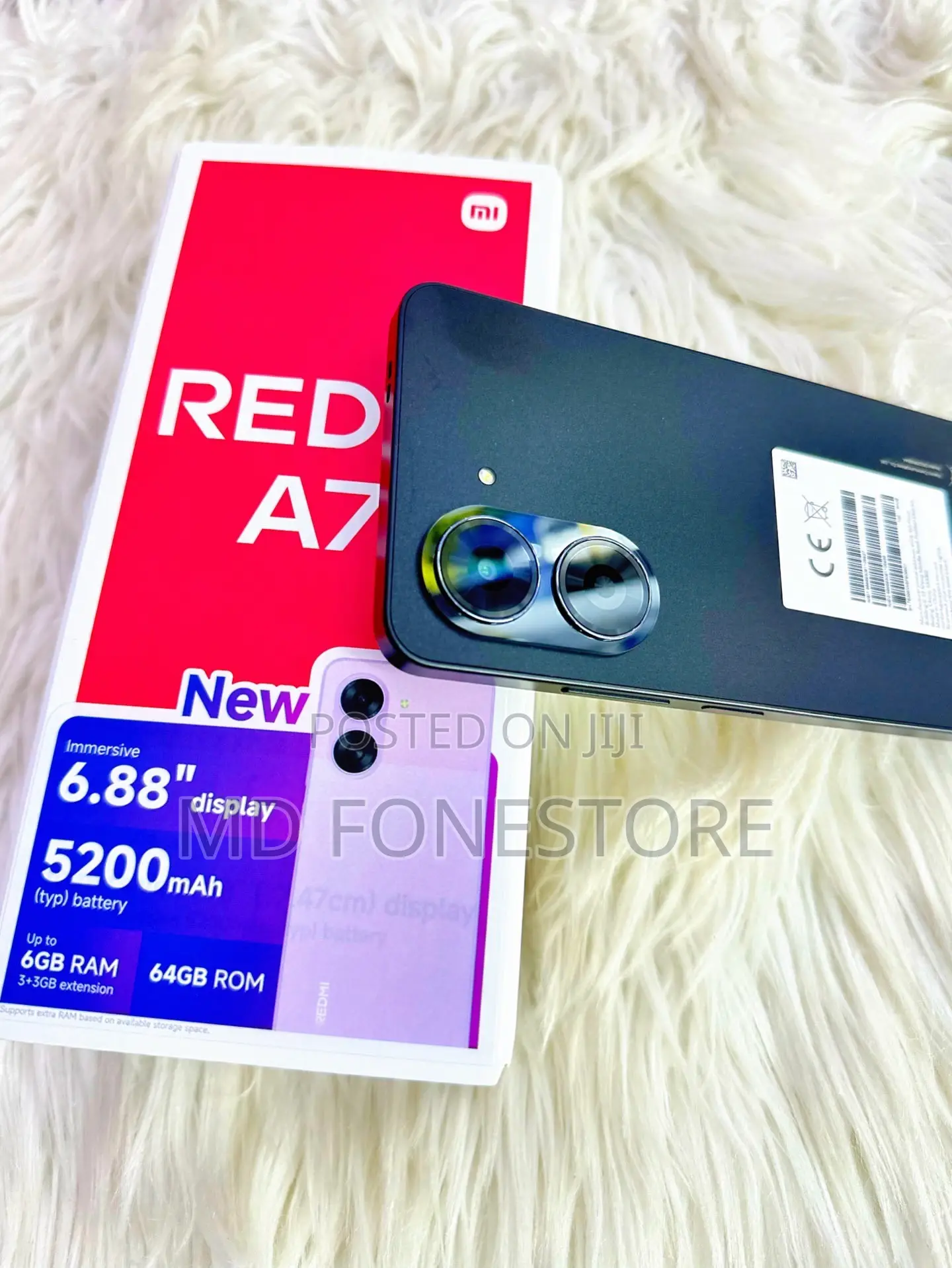 New Xiaomi Redmi A7 64 GB Black