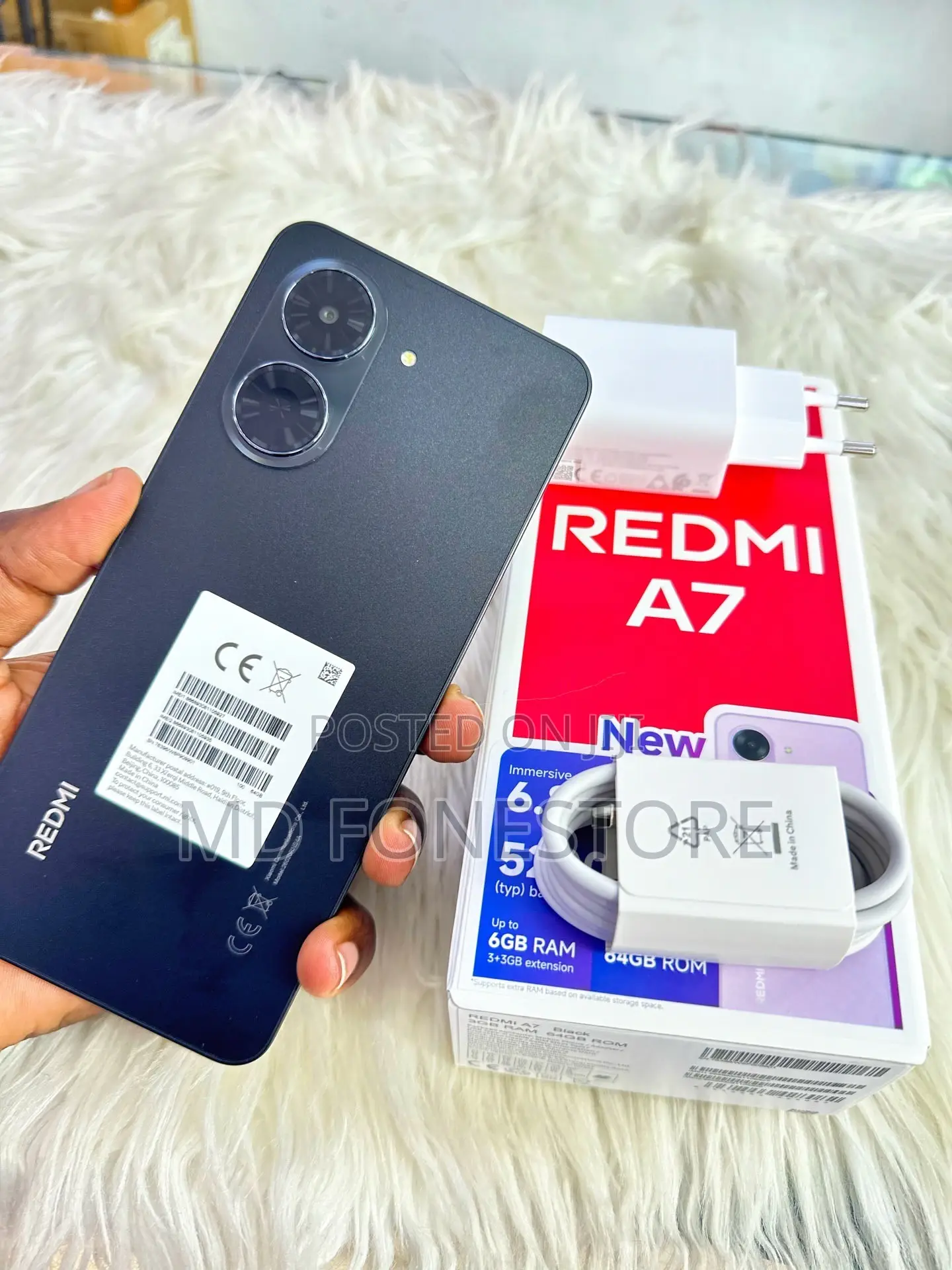 New Xiaomi Redmi A7 64 GB Black