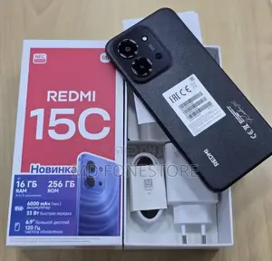 New Xiaomi Redmi 15C 128 GB Black