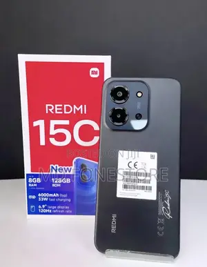 New Xiaomi Redmi 15C 128 GB Black