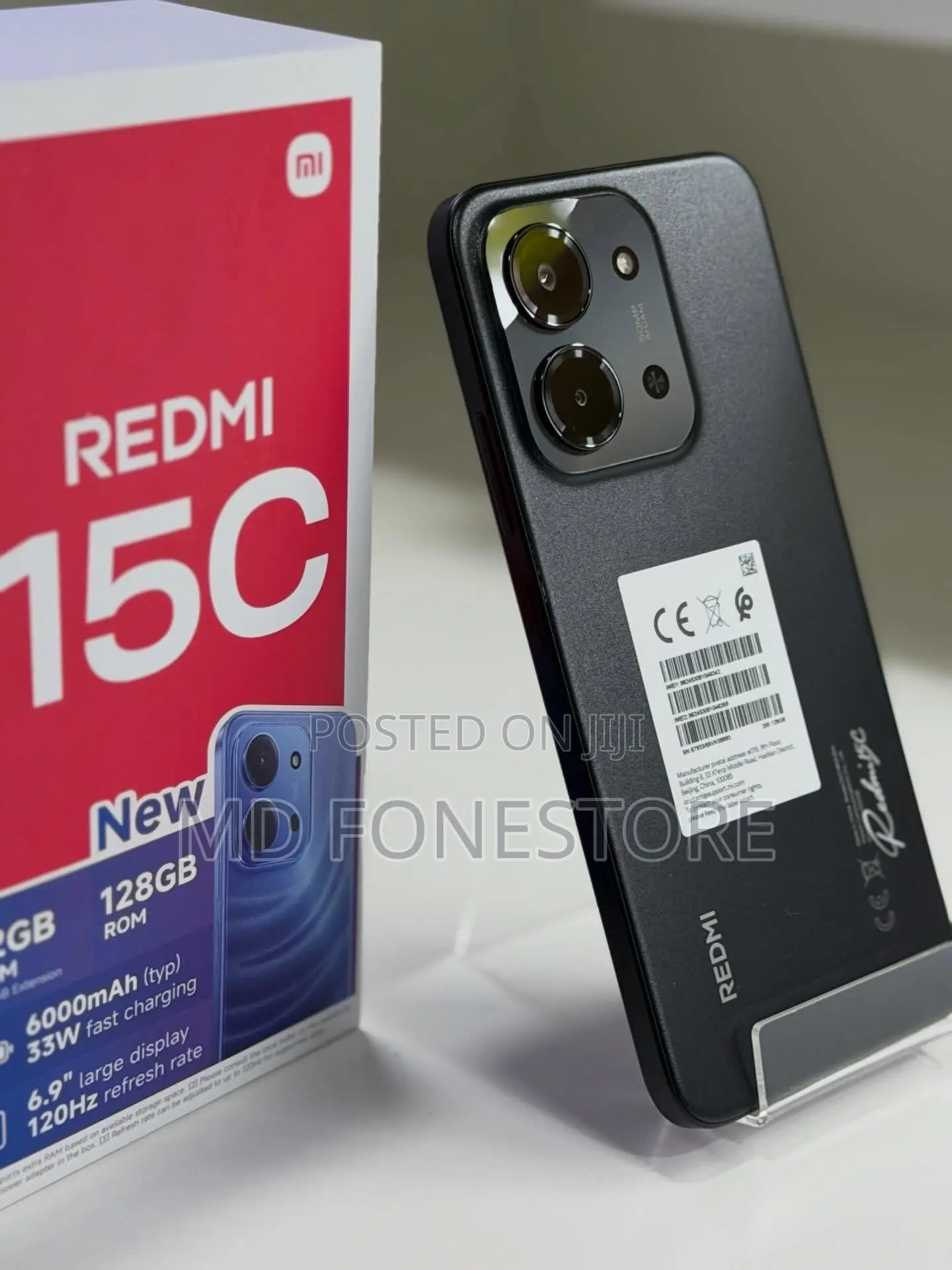 New Xiaomi Redmi 15C 128 GB Black