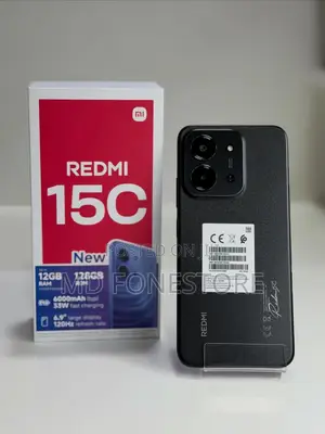 New Xiaomi Redmi 15C 128 GB Black