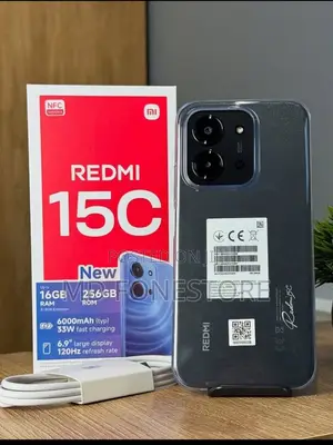 New Xiaomi Redmi 15C 256 GB Black