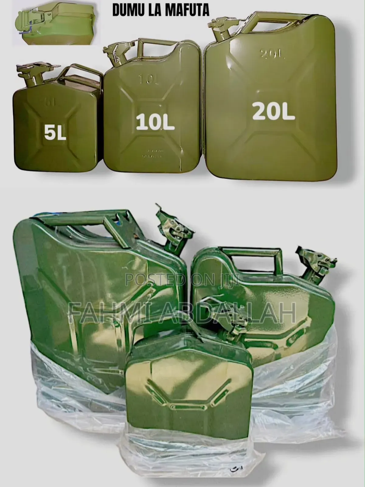 20 Litre Jerry Can / Fuel Container for Petrol, Diesel Kerosene