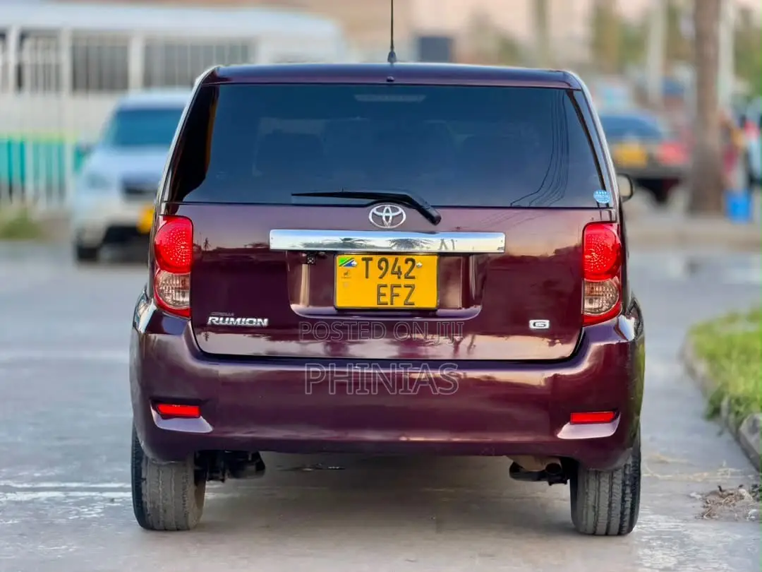 Toyota Corolla Rumion 2010 Burgundy