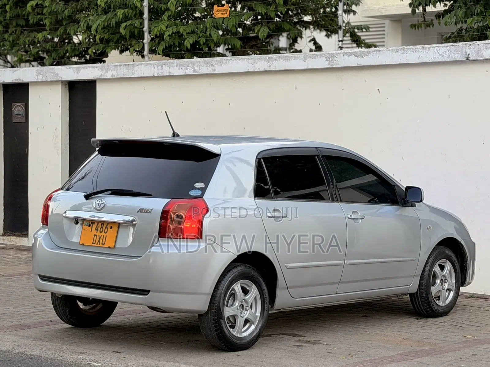 Toyota Allex 2005 Silver