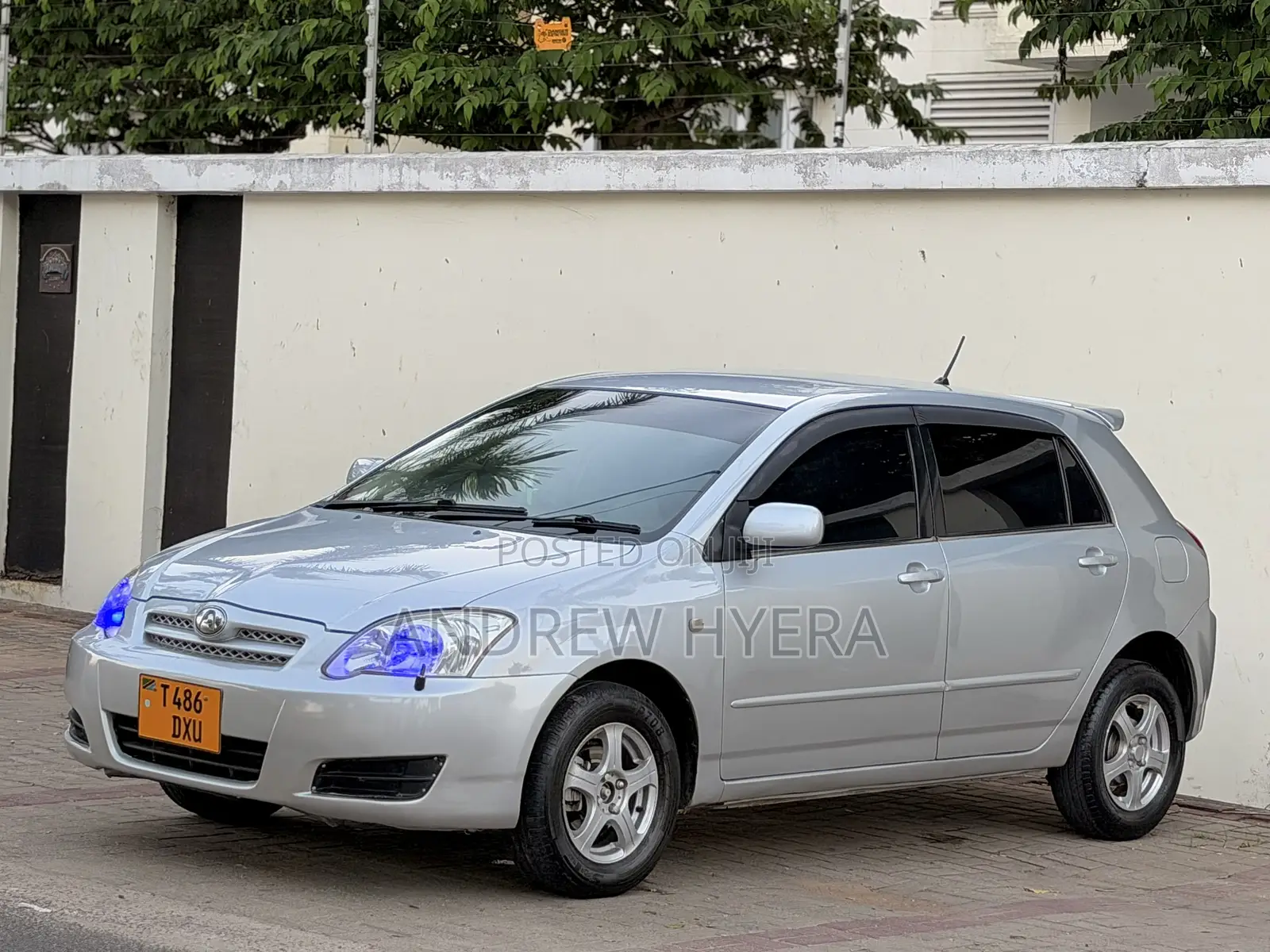 Toyota Allex 2005 Silver