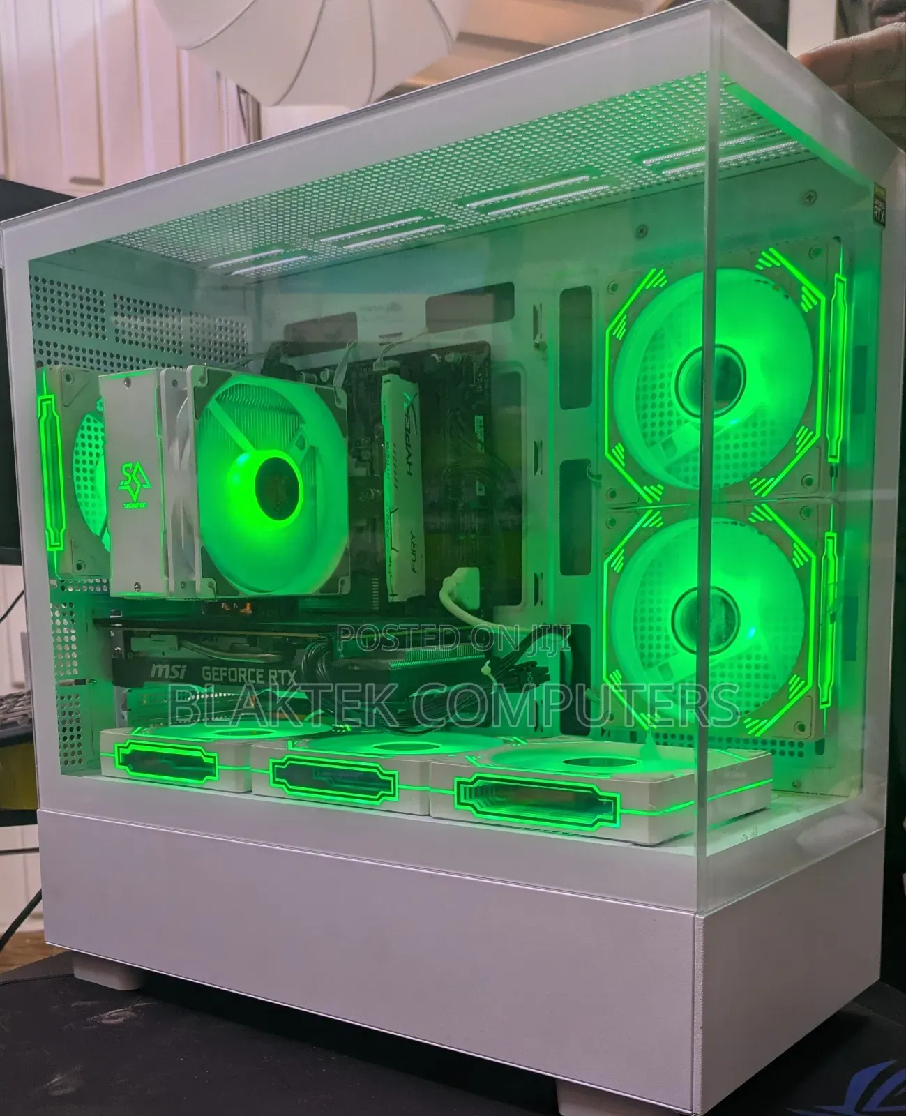 New Desktop Computer MSI Gaming 24GE 2QE 32GB Intel Core i7 SSD 1T