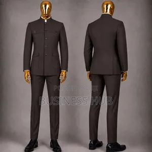 Caund Black Model Suit