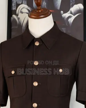 Chocolate Caunda 7 Button Fashion