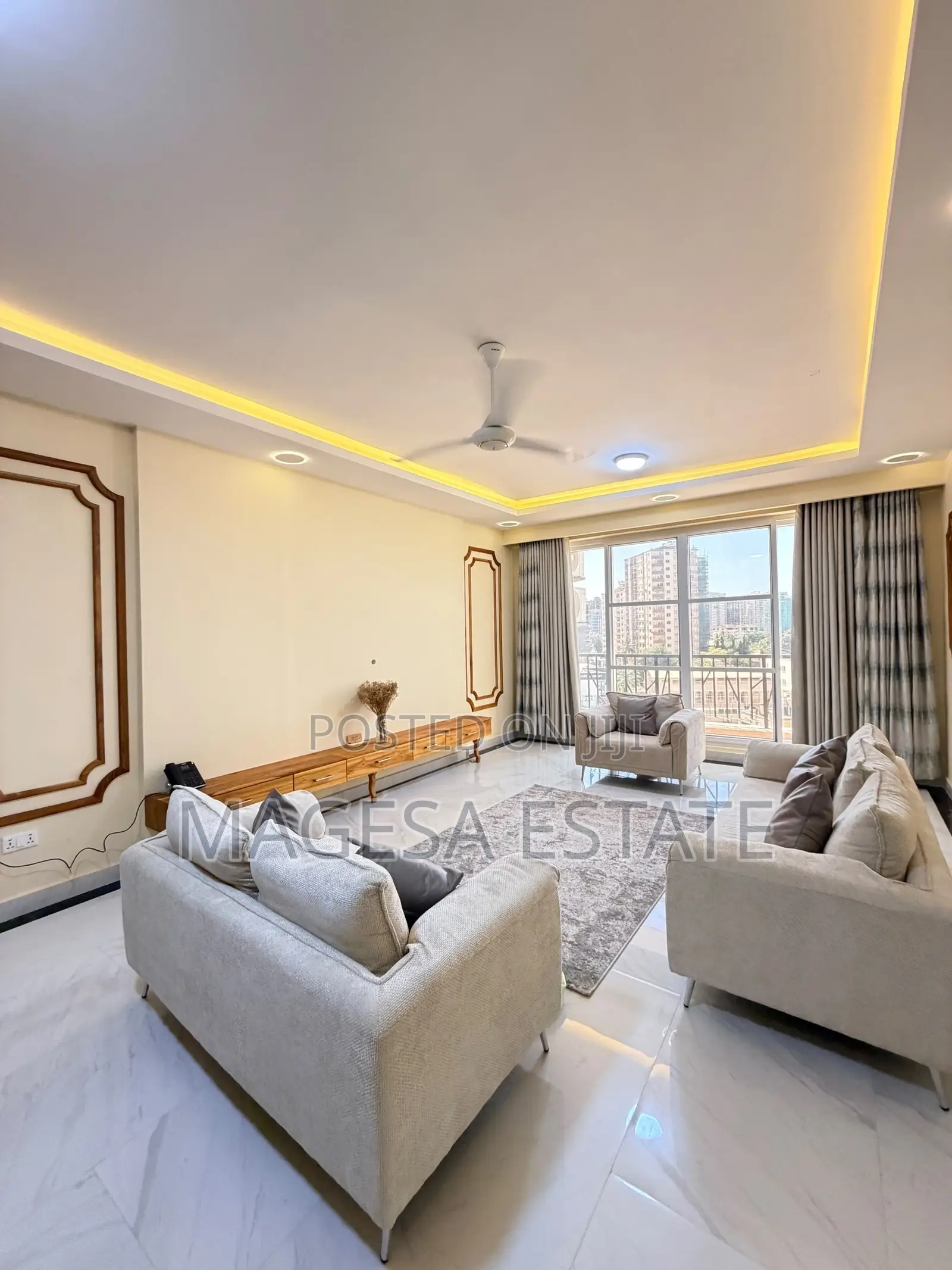 Furnished 3bdrm Apartment in Upanga East for rent