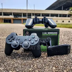 4K Game Stick Lite – 10,000+ Retro Games Dual Wireless Controllers