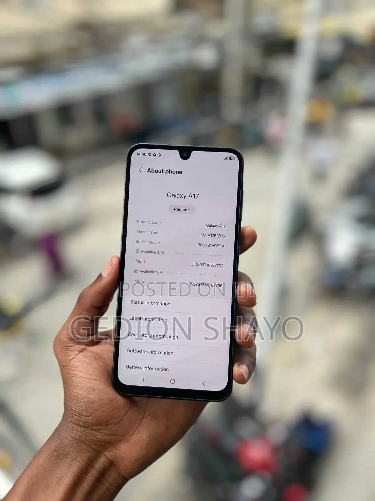 Samsung Galaxy A17 5G 128 GB Black