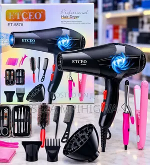 ​ETCEO Professional Hair Dryer Full Set (ET-5878)