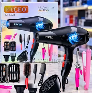 ​ETCEO Professional Hair Dryer Full Set (ET-5878)