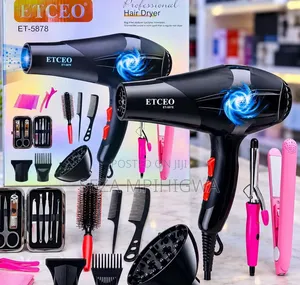 ​ETCEO Professional Hair Dryer Full Set (ET-5878)