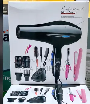 Professional Hair Dryer All-in-One Beauty Kit