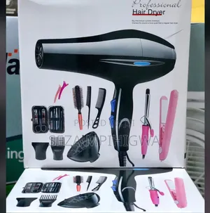Professional Hair Dryer All-in-One Beauty Kit